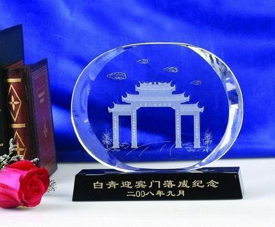 梦焕工艺 郑州水晶办公台历——汽车庆典与新车上市场的品味之选
